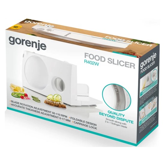 Скиборізка Gorenje R402W Скиборізка Gorenje R402W