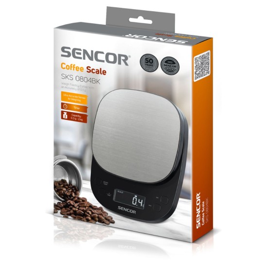 Ваги кухонні Sencor SKS0804BK Ваги кухонні Sencor SKS0804BK