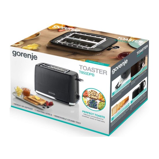 Тостер Gorenje T850DPB Тостер Gorenje T850DPB