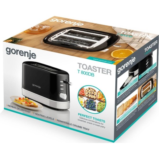 Тостер Gorenje T800DB Тостер Gorenje T800DB