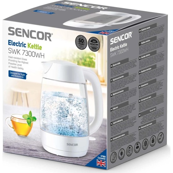 Електрочайник Sencor SWK 7300WH (SWK7300WH) Електрочайник Sencor SWK 7300WH (SWK7300WH)
