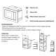 Микроволновая печь Interline MWG 725 ESA BB Микроволновая печь Interline MWG 725 ESA BB