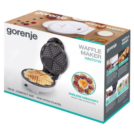 Вафельниця Gorenje WM701W Вафельниця Gorenje WM701W