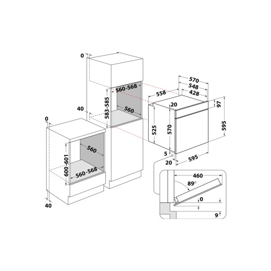 Духова шафа Whirlpool OMK38HU0X Духова шафа Whirlpool OMK38HU0X