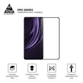 Скло захисне Armorstandart Pro Realme 13+ 5G Black (ARM80504)