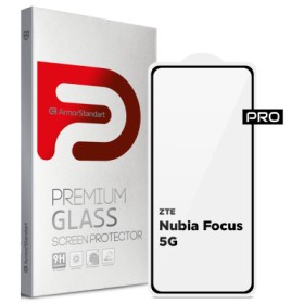 Скло захисне Armorstandart Pro ZTE Nubia Focus 5G Black (ARM78909)