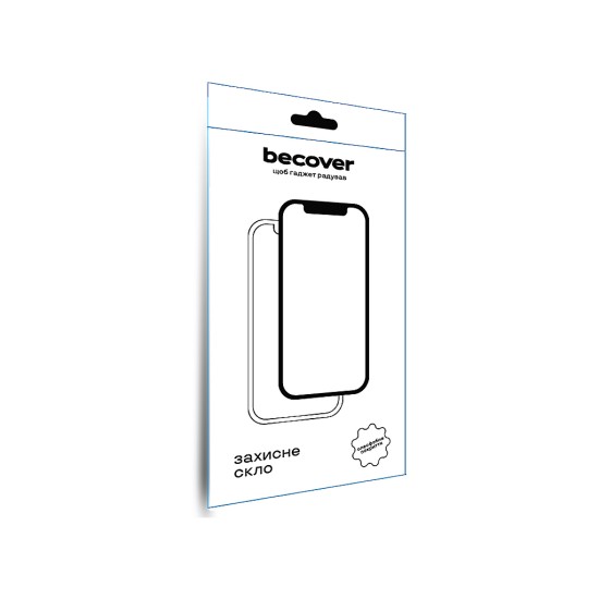 Стекло защитное BeCover Tecno Spark 30 (KL6) Black (712500) Стекло защитное BeCover Tecno Spark 30 (KL6) Black (712500)