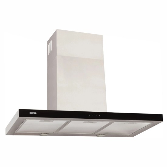 Витяжка кухонна Eleyus ONIX 1200 LED 90 IS+BL Витяжка кухонна Eleyus ONIX 1200 LED 90 IS+BL