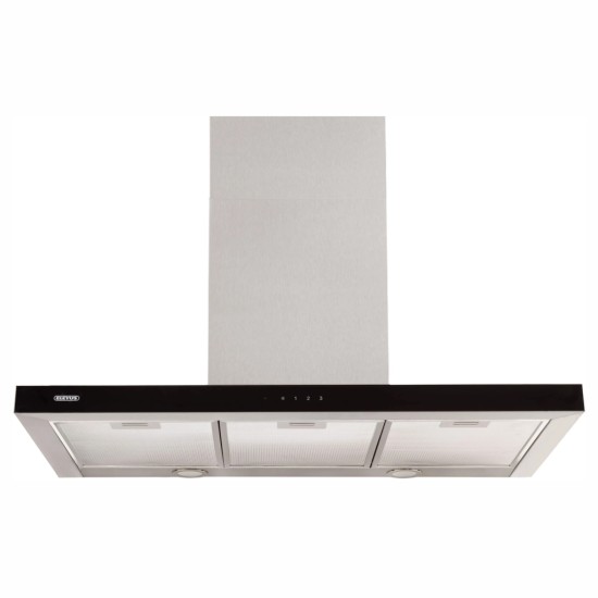 Витяжка кухонна Eleyus ONIX 1200 LED 90 IS+BL Витяжка кухонна Eleyus ONIX 1200 LED 90 IS+BL