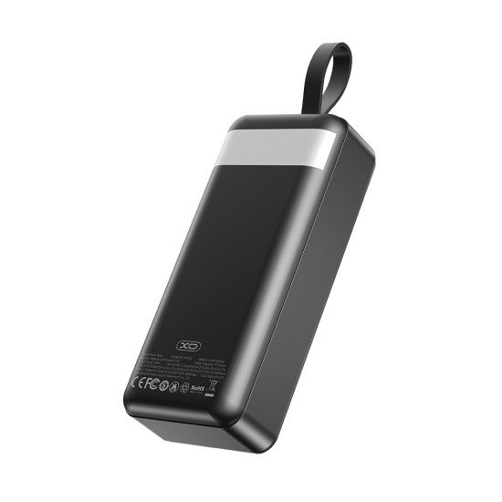 Батарея універсальна XO 30000mAh, PD/20W, QC/22.5W, with light, black (PR240_Black) Батарея універсальна XO 30000mAh, PD/20W, QC/22.5W, with light, black (PR240_Black)