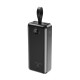 Батарея універсальна XO 30000mAh, PD/20W, QC/22.5W, with light, black (PR240_Black) Батарея універсальна XO 30000mAh, PD/20W, QC/22.5W, with light, black (PR240_Black)