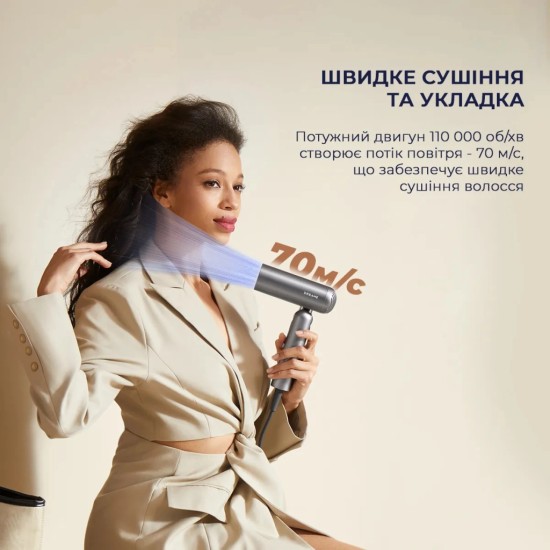 Фен Dreame Pocket Grey (AHD51-GR) Фен Dreame Pocket Grey (AHD51-GR)