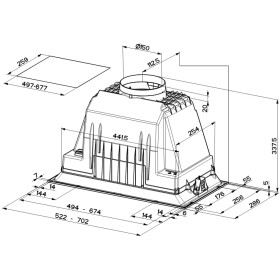 Витяжка кухонна Faber Inka Lux Smart Ev8 X A70 (305.0604.604)