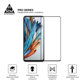 Скло захисне Armorstandart Pro ZTE Nubia Music Black (ARM78904)