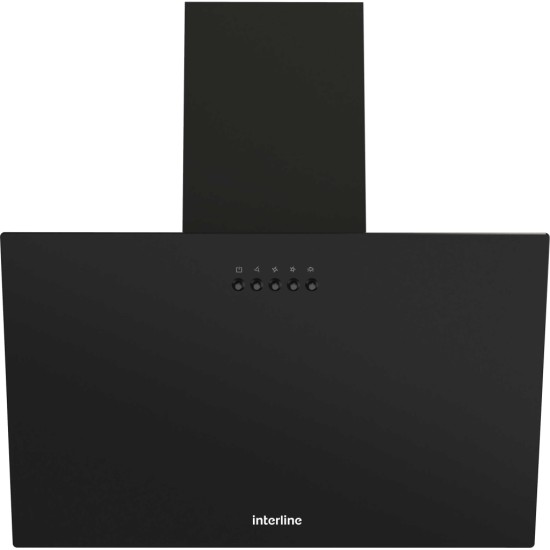 Вытяжка кухонная Interline TEFFI SLIM BL A/60/GL/PB Вытяжка кухонная Interline TEFFI SLIM BL A/60/GL/PB