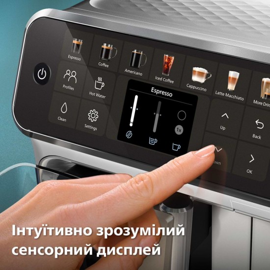 Кофемашина Philips Series 4400 LatteGo EP 4443/70 (EP4443/70) Кофемашина Philips Series 4400 LatteGo EP 4443/70 (EP4443/70)