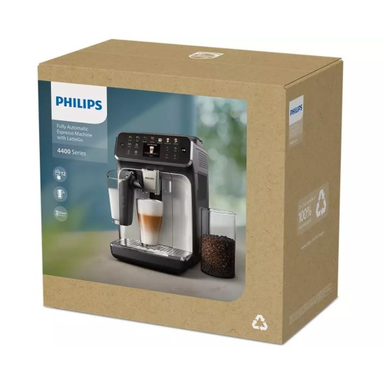 Кавомашина Philips Series 4400 LatteGo EP 4449/70 (EP4449/70) Кавомашина Philips Series 4400 LatteGo EP 4449/70 (EP4449/70)