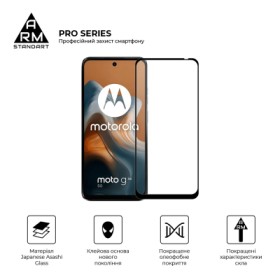 Скло захисне Armorstandart Pro Motorola G34 5G Black (ARM73850)