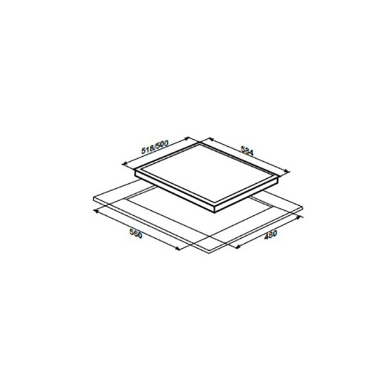 Варочна поверхня Liberty G6141G-CCB Варочна поверхня Liberty G6141G-CCB