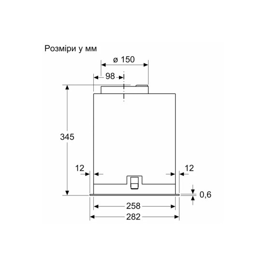 Витяжка кухонна Bosch DLN56AC50 Витяжка кухонна Bosch DLN56AC50