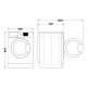 Пральна машина Indesit IM812BMYTIMEUA Пральна машина Indesit IM812BMYTIMEUA
