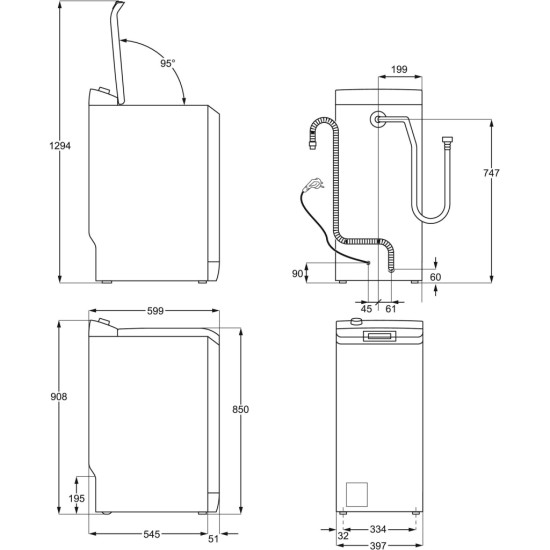 Пральна машина Electrolux EW8T3372U Пральна машина Electrolux EW8T3372U