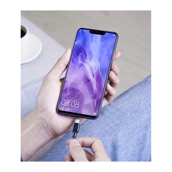 Дата кабель USB 2.0 AM to Type-C 0.5m 3.0A (18W) Nickel Plating US287 Black Ugreen (60115) Дата кабель USB 2.0 AM to Type-C 0.5m 3.0A (18W) Nickel Plating US287 Black Ugreen (60115)