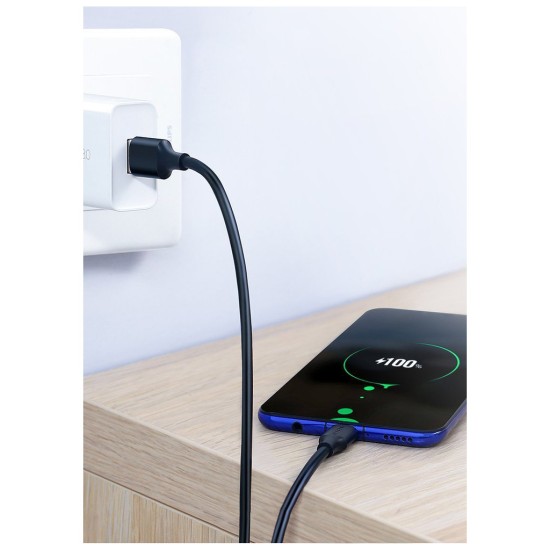 Дата кабель USB 2.0 AM to Type-C 0.5m 3.0A (18W) Nickel Plating US287 Black Ugreen (60115) Дата кабель USB 2.0 AM to Type-C 0.5m 3.0A (18W) Nickel Plating US287 Black Ugreen (60115)