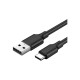 Дата кабель USB 2.0 AM to Type-C 0.5m 3.0A (18W) Nickel Plating US287 Black Ugreen (60115) Дата кабель USB 2.0 AM to Type-C 0.5m 3.0A (18W) Nickel Plating US287 Black Ugreen (60115)