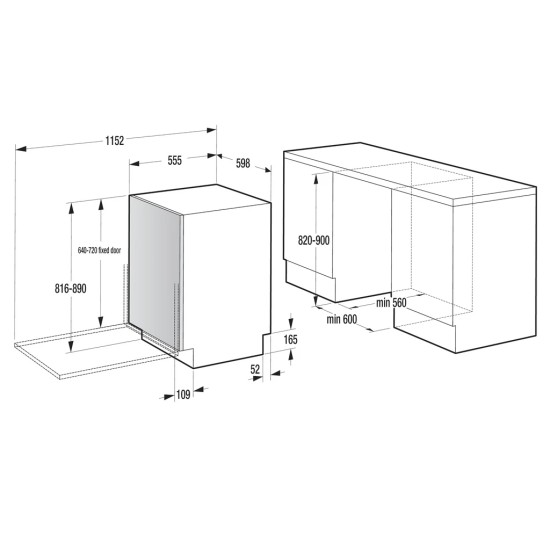 Посудомоечная машина Gorenje GV643E61 Посудомоечная машина Gorenje GV643E61