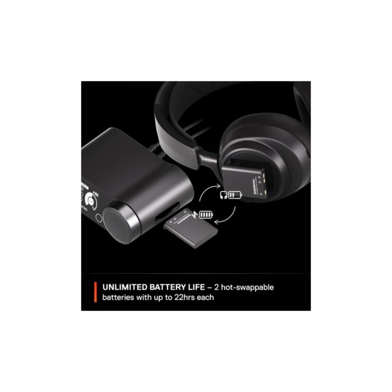 Навушники SteelSeries Arctis Nova Pro Wireless P PS/PC/SW/MAC/MOB Black (61522) Навушники SteelSeries Arctis Nova Pro Wireless P PS/PC/SW/MAC/MOB Black (61522)