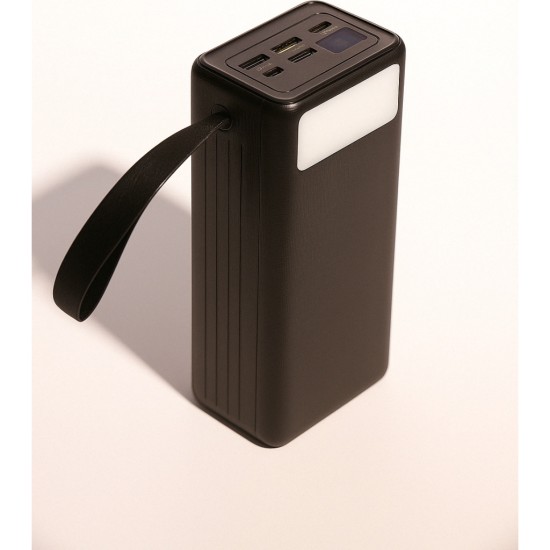 Батарея универсальная GEAR 40000mAh, PD/22.5W, black (SPO4) Батарея универсальная GEAR 40000mAh, PD/22.5W, black (SPO4)