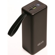 Батарея универсальная GEAR 40000mAh, PD/22.5W, black (SPO4)