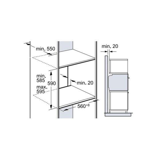 Духова шафа Bosch HUA736ER0 Духова шафа Bosch HUA736ER0