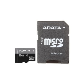 Карта памяти ADATA 32Gb microSDHC Ultra UHS-I +SD адаптер Class 10 (AUSDH32GUICL10-RA1)