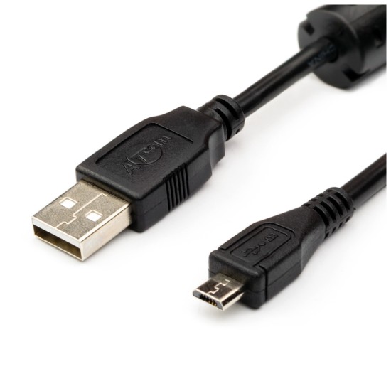 Дата кабель USB 2.0 AM to Micro 5P 1.8m Atcom (9175) Дата кабель USB 2.0 AM to Micro 5P 1.8m Atcom (9175)
