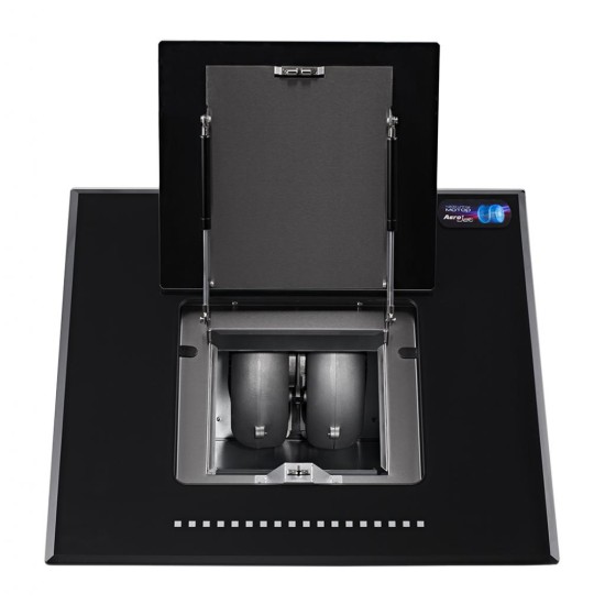 Витяжка кухонна Pyramida HES 30 (D-600 MM) BLACK /AJ Витяжка кухонна Pyramida HES 30 (D-600 MM) BLACK /AJ