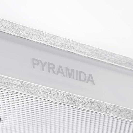 Витяжка кухонна Pyramida TL 60 G IX WH Витяжка кухонна Pyramida TL 60 G IX WH