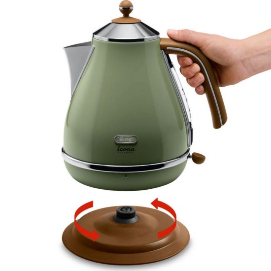 Електрочайник DeLonghi KBOV 2001.GR (KBOV2001.GR) Електрочайник DeLonghi KBOV 2001.GR (KBOV2001.GR)