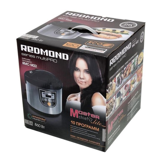 Мультиварка Redmond RMC-M22 Black Мультиварка Redmond RMC-M22 Black