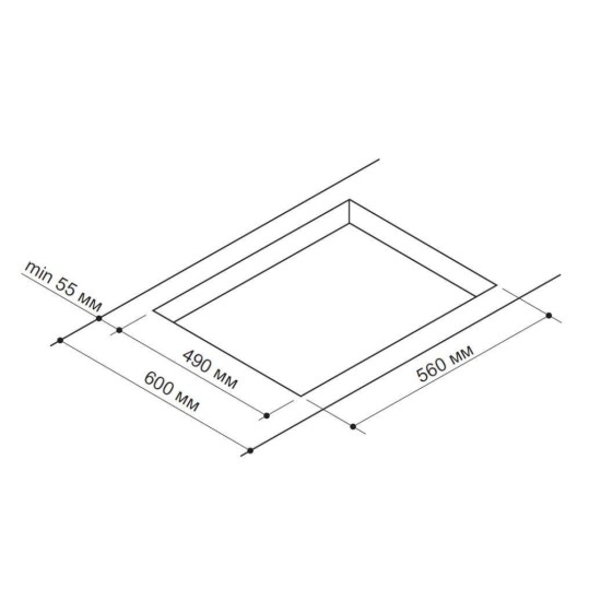 Варочная поверхность Pyramida PFG 647 WHITE LUXE Варочная поверхность Pyramida PFG 647 WHITE LUXE