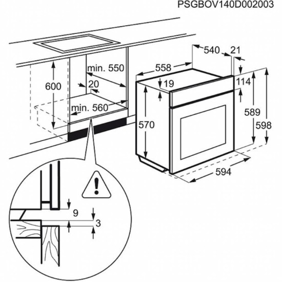 Духова шафа Electrolux EZC 52430 AX (EZC52430AX) Духова шафа Electrolux EZC 52430 AX (EZC52430AX)