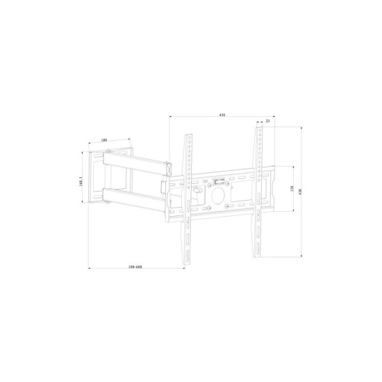 Кронштейн X-Digital STEEL SA345 Black Кронштейн X-Digital STEEL SA345 Black
