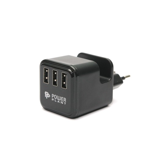 Зарядное устройство PowerPlant W-360 3*USB/3.4A (DV00DV5065) Зарядное устройство PowerPlant W-360 3*USB/3.4A (DV00DV5065)