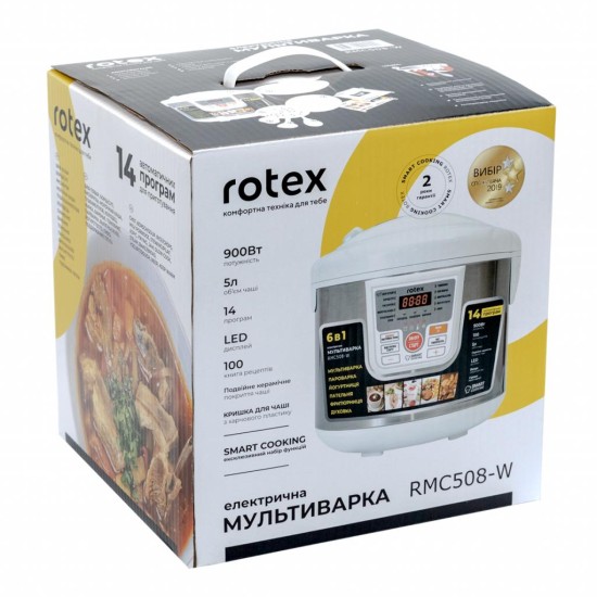 Мультиварка Rotex RMC508-W Мультиварка Rotex RMC508-W