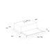 Витяжка кухонна Pyramida TL 60 (1100) BL Витяжка кухонна Pyramida TL 60 (1100) BL