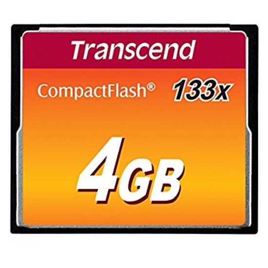 Карта пам'яті Transcend 4Gb Compact Flash 133x (TS4GCF133) Карта пам'яті Transcend 4Gb Compact Flash 133x (TS4GCF133)