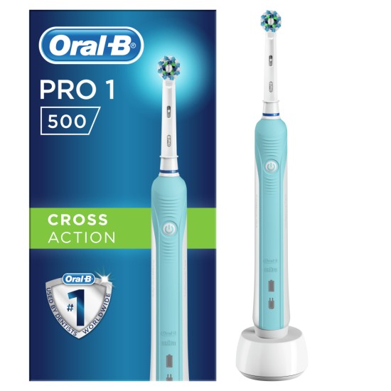 Электрическая зубная щетка Oral-B Cross Action (PRO 500) Электрическая зубная щетка Oral-B Cross Action (PRO 500)