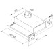 Витяжка кухонна Pyramida TL 60 SLIM BL Витяжка кухонна Pyramida TL 60 SLIM BL