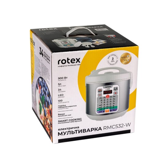 Мультиварка Rotex RMC 532-W (RMC532-W) Мультиварка Rotex RMC 532-W (RMC532-W)